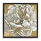 Stupell Industries Blushing White Magnolia Flower Abstract Framed Floater Canvas Wall Art